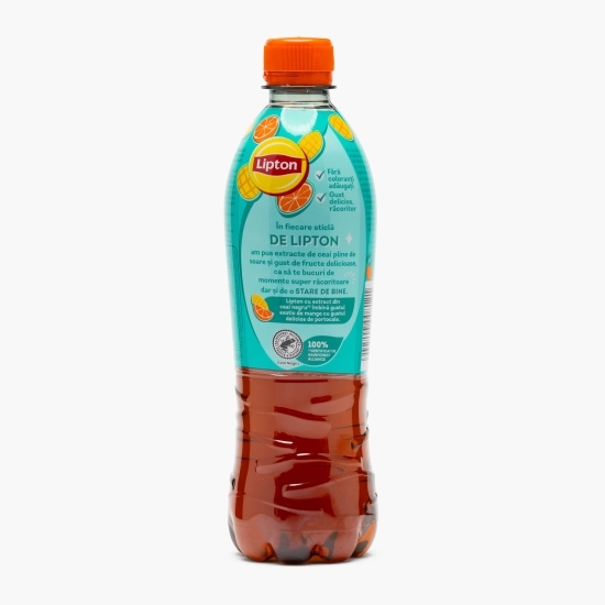 Băutură răcoritoare necarbonatată cu ceai negru, cu gust de portocale și mango 500ml