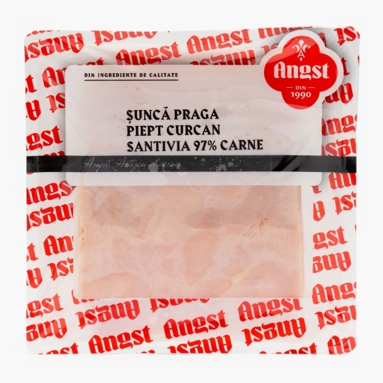 Șuncă Praga din piept de curcan 170g