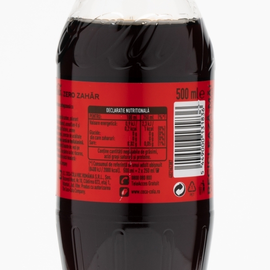 Băutură carbogazoasă zero zahăr 0.5l