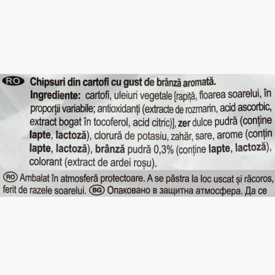 Chipsuri din cartofi cu brânză aromată 125g
