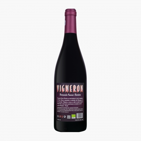 Vin roșu sec eco Pinot Noir 2017, 13.5%, 0.75l
