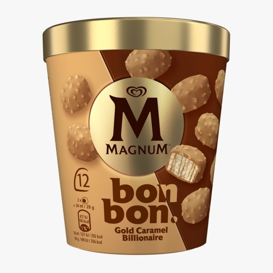 Înghețată Bon Bon Gold Caramel Billionaire 0.204l