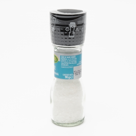Râșniță sare de mare iodată 90g