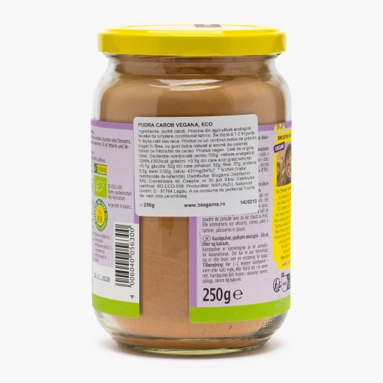 Pudră de carob eco, 250g
