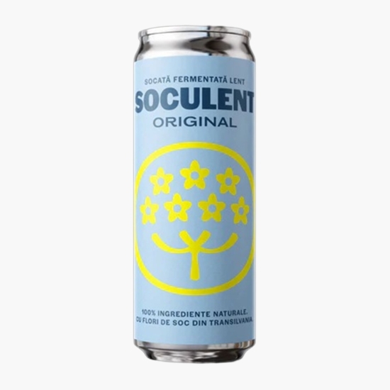 Socată fermentată lent Soculent, doză 330ml