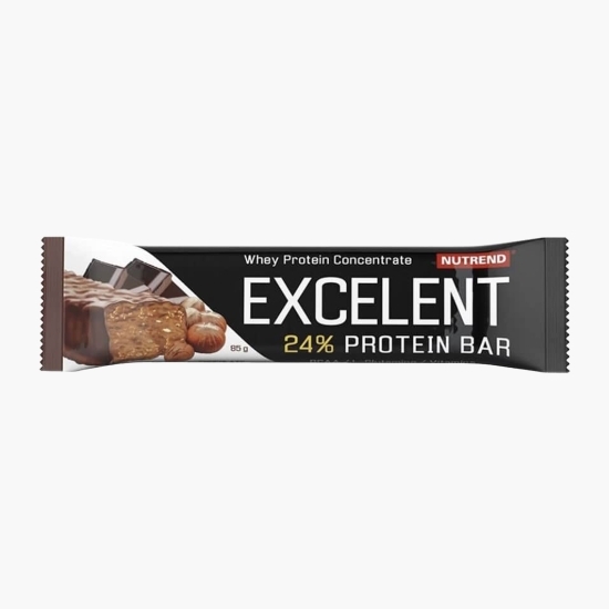 Baton proteic cu aromă de ciocolată și alune de pădure Excelent Bar, 85g