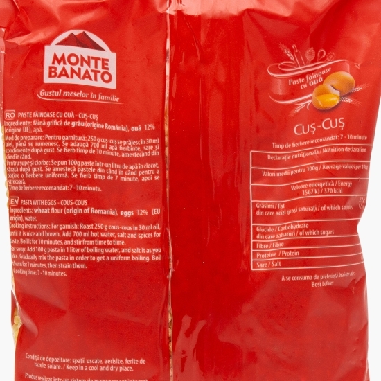 Paste făinoase cu ouă 250g