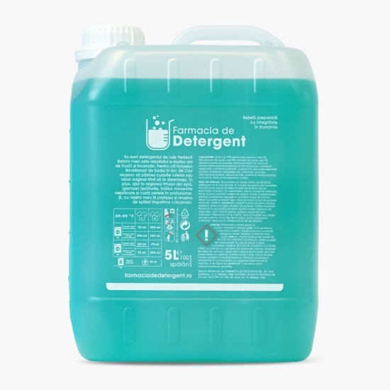 Detergent gel superdens, universal „Proaspăt ca marea” 100 spălari, 5l