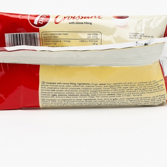 Croissant cu cremă de cacao 65g