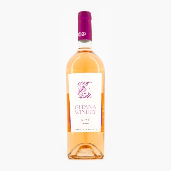 Vin rose sec Merlot Rezerva, 13.5%, 0.75l