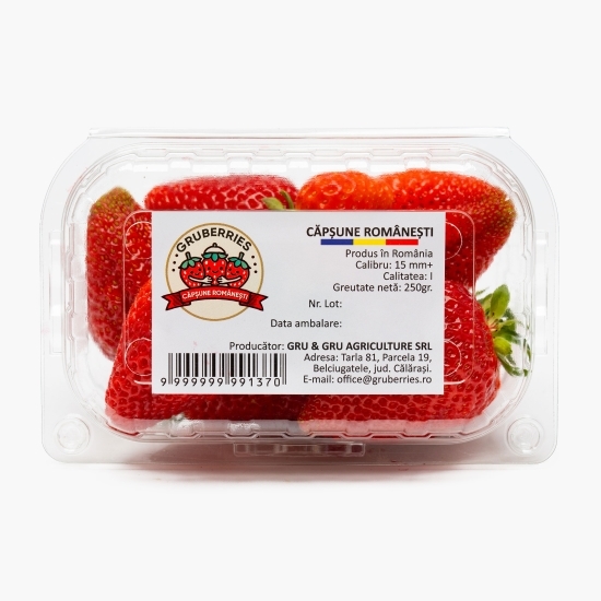 Căpșune Gruberries România 250g