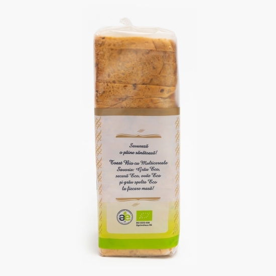 Pâine toast eco multicereale 500g