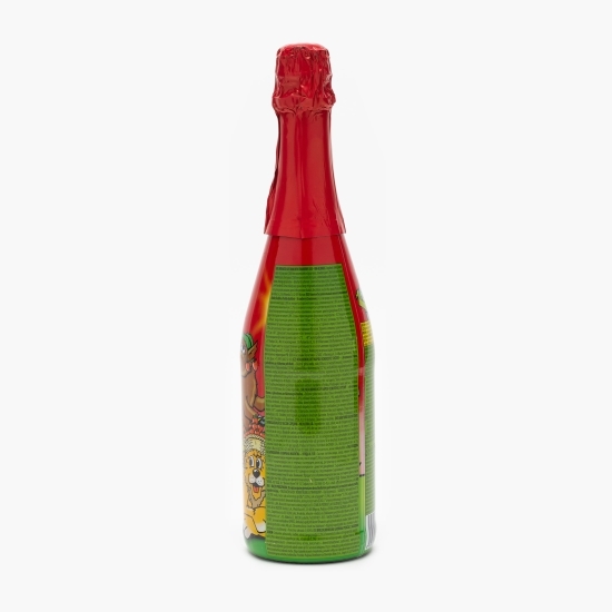 Băutură răcoritoare carbogazoasă cu suc de căpșuni, fără alcool 750ml