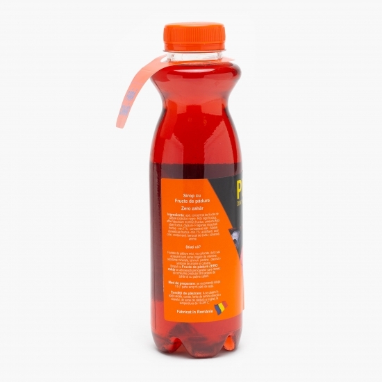 Sirop cu fructe de pădure zero zahăr 0.5l