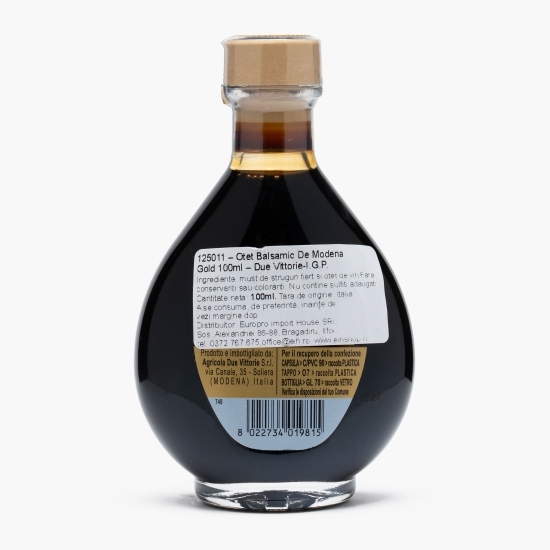 Oțet balsamic de Modena Gold Due Vittorie IGP 100ml