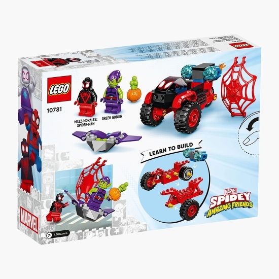 Triciclul techno al omului păianjen, 10781 Marvel Spidey and his Amazing Friends, +4 ani