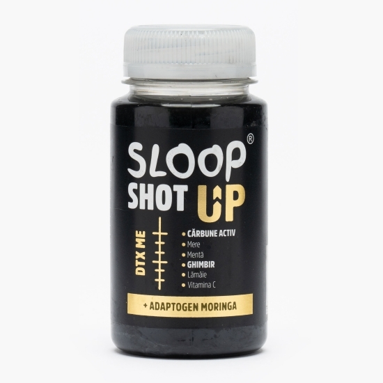 Shot cu moringa, cărbune activ și ghimbir 125ml