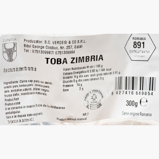 Tobă 300g