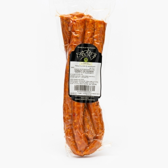 Cârnați Pleșcoi semiafumați 300g