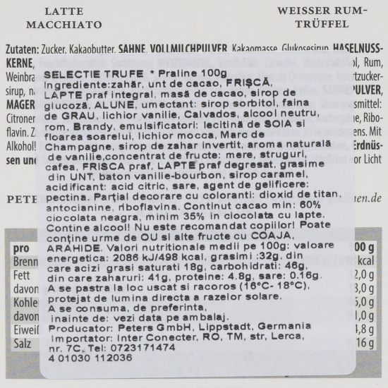 Selecție trufe 100g