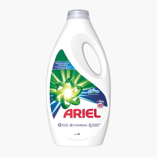Detergent de rufe lichid Mountain Spring, 40 spălări, 2l
