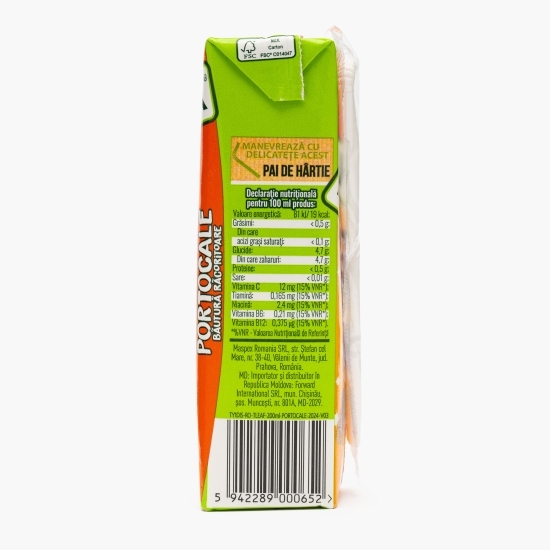 Băutură necarbonatată cu suc de portocale 200ml