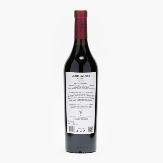 Vin roșu sec Quintessence I, 14%, 0.75l