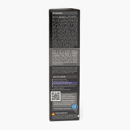 Vopsea permanentă pentru păr Expert Oil Fusion 7.0 Blond mediu 100ml