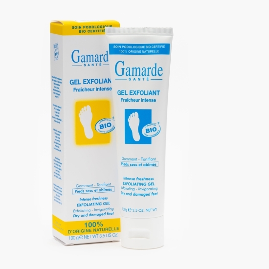Gel exfoliant pentru picioare, bio 100g