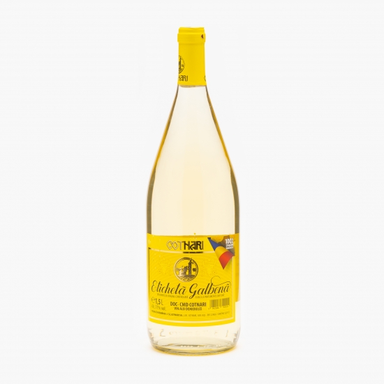 Vin alb demidulce etichetă galbenă 1.5l