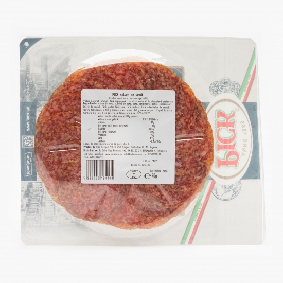 Salam de iarnă felii 70g