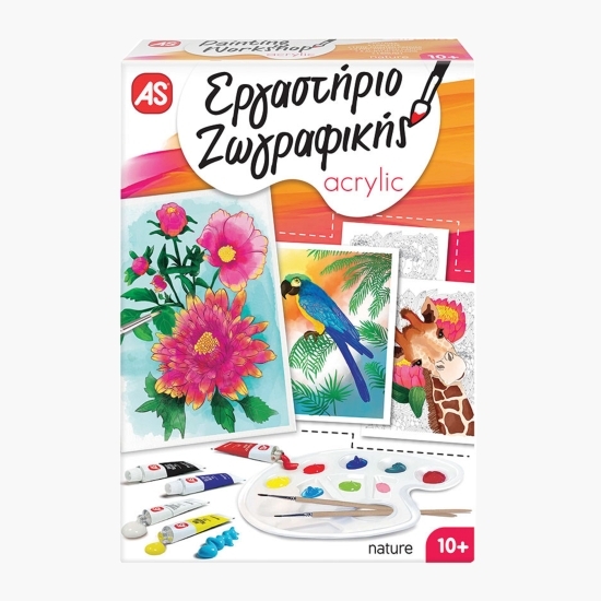 Atelierul de pictură acrylic Mini Natură 10+ ani