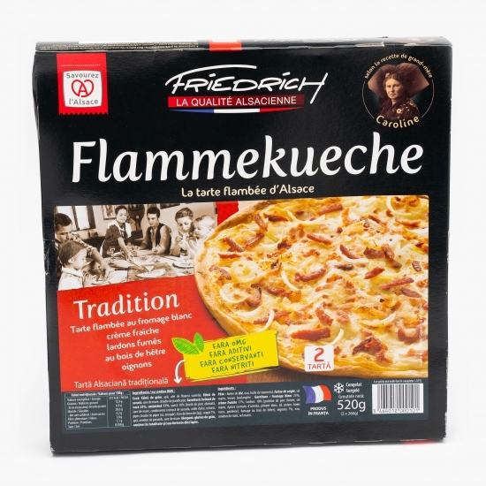 Tartă alsaciană tradițională 520g