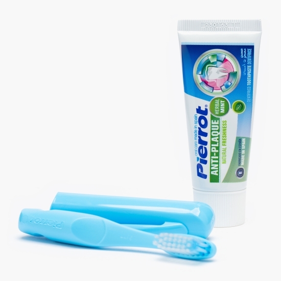 Set de călătorie Pocket Plus (periuță + pastă de dinți 30ml)