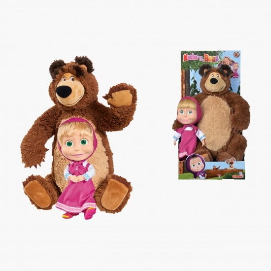 Set păpușă Masha and the Bear, Masha și ursul Misha 1+ ani
