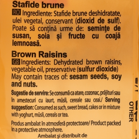 Stafide brune 250g