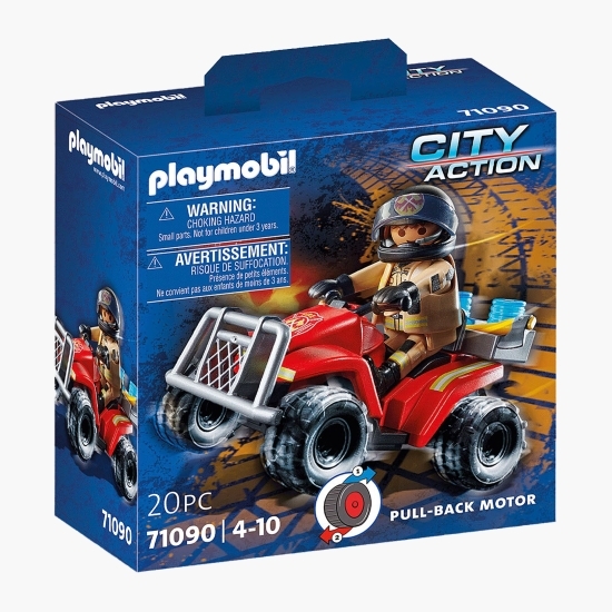 Set figurine - vehicul pompieri, 3+ ani