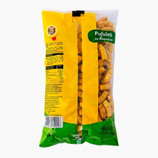 Pufuleți cu pudră de roșcove 50g