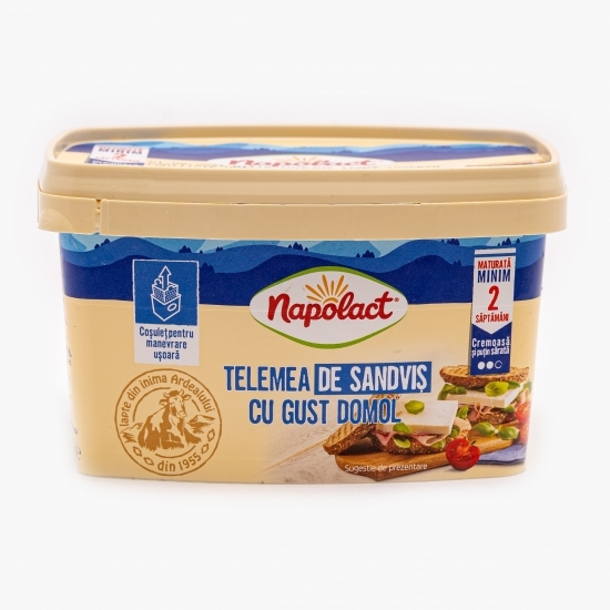Telemea de vacă felii de sendviș 250g