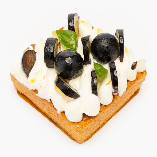 Tartă cu cremă de Nocciola și struguri 180g