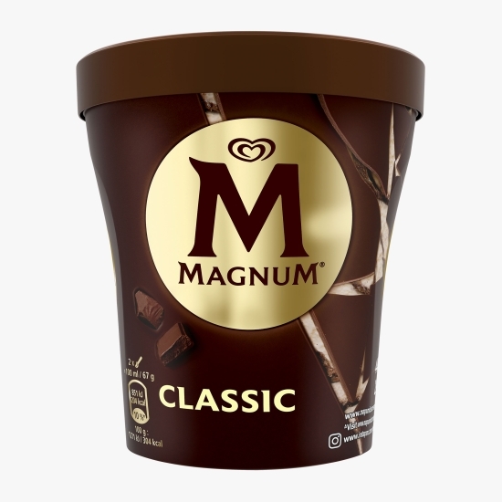 Înghețată Classic cu vanilie și ciocolată cu lapte 0.44l