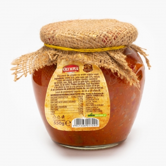Zacuscă muntenească 550g