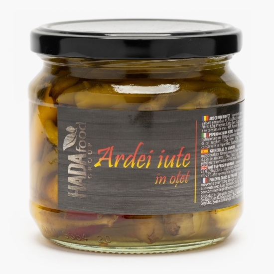 Ardei iute în oțet 350g