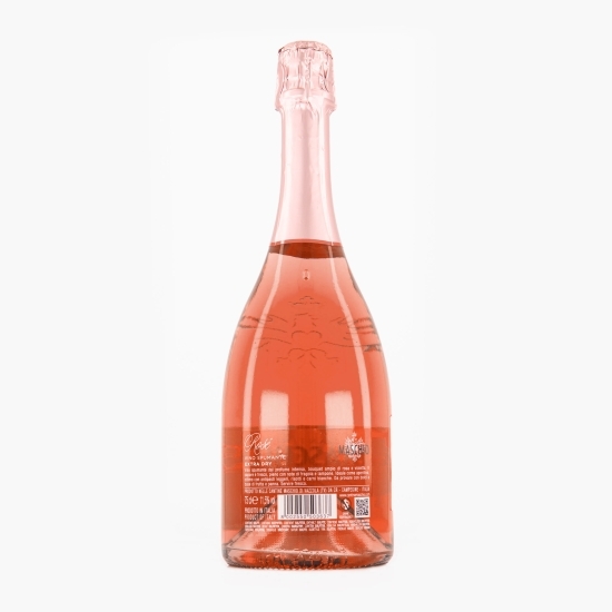 Vin spumant rose extra sec, 11.5%, 0.75l