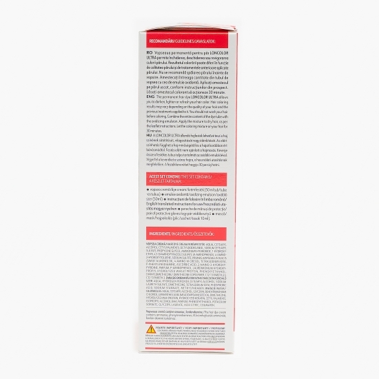 Vopsea permanentă pentru păr Ultra 7.44 Arămiu intens 100ml