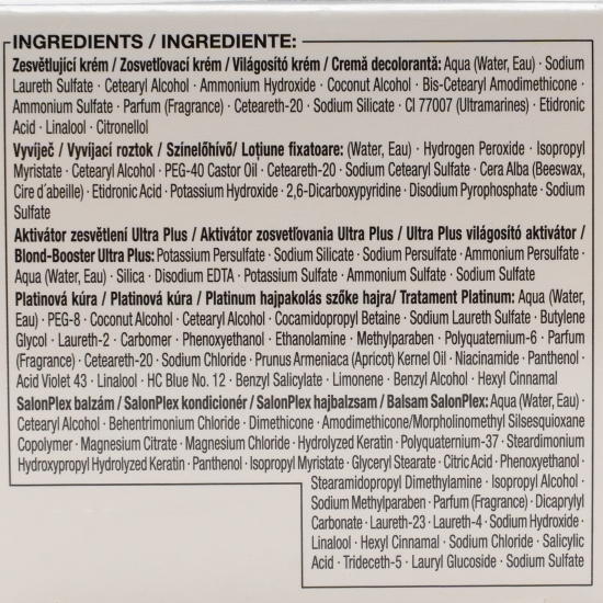 Decolorant pentru păr Professional Performance, 13-5 platinum lighter, 115ml