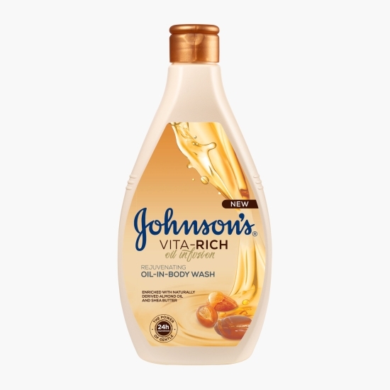 Gel de duș revitalizant cu ulei esențial de migdale și unt de shea 400ml
