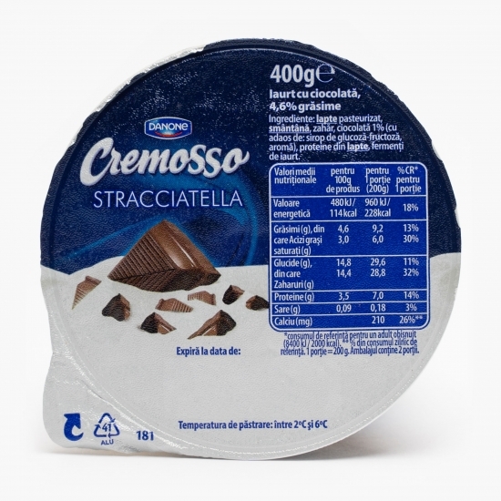 Iaurt cu stracciatella 400g