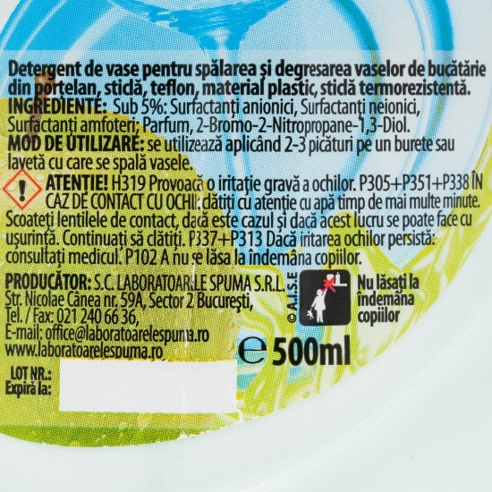 Detergent vase, verde 0.5l
