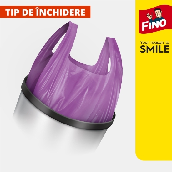 Saci menajeri cu mânere 60l, 60 buc